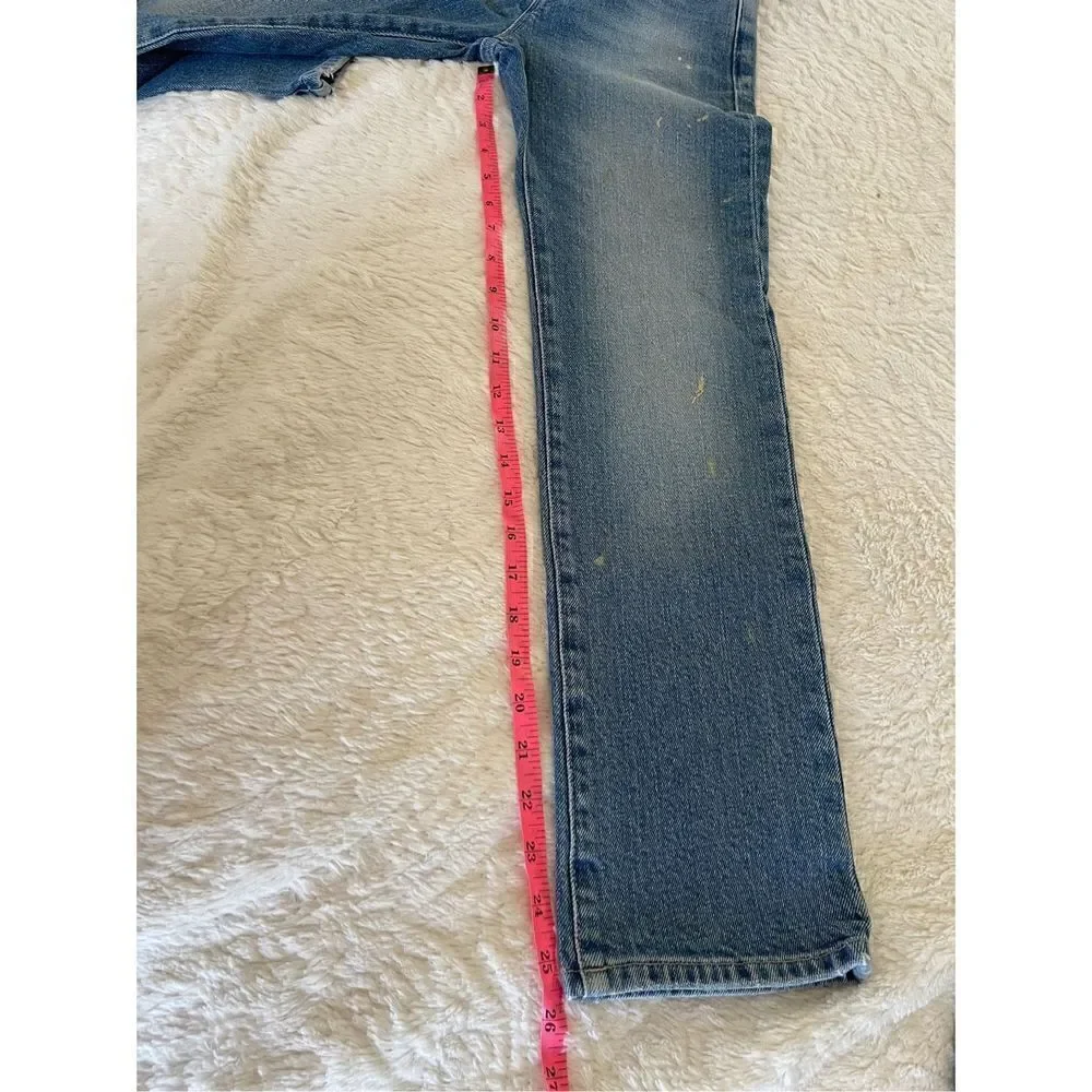 Frame le high straight jeans size 27